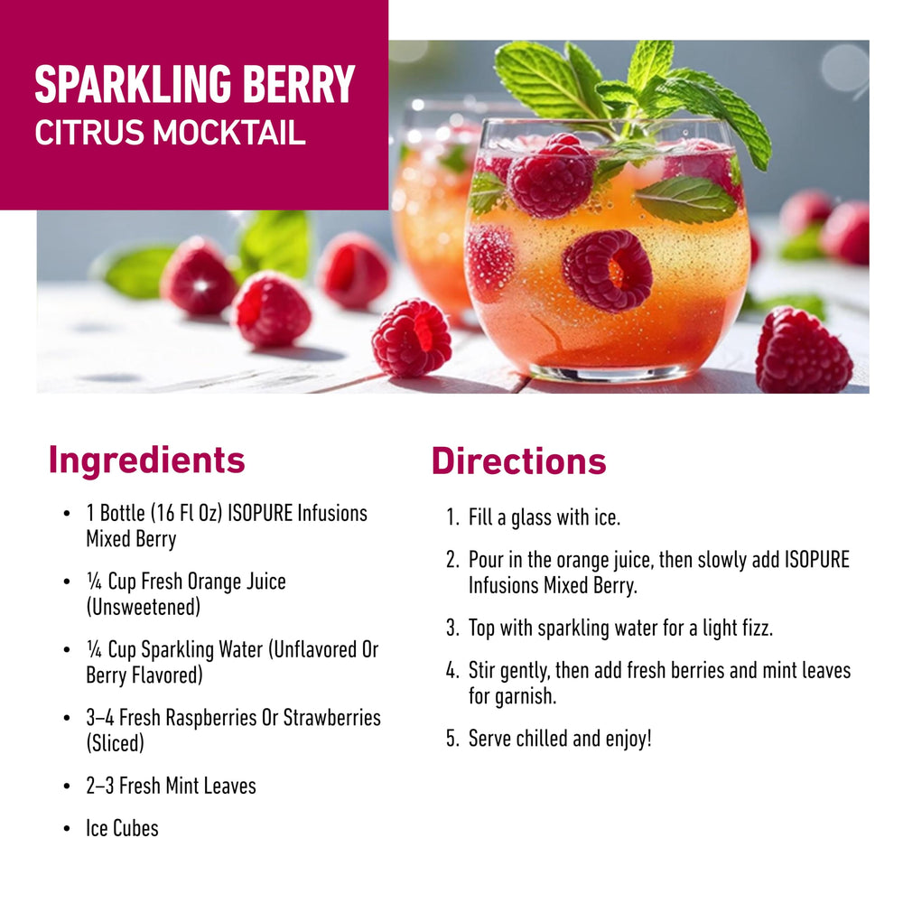 Isopure Clear Whey Isolate 20g per serving display