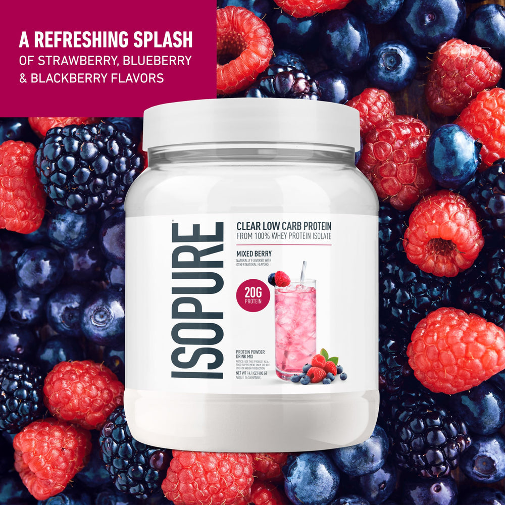Mixed berry flavor close-up highlighting a refreshing taste