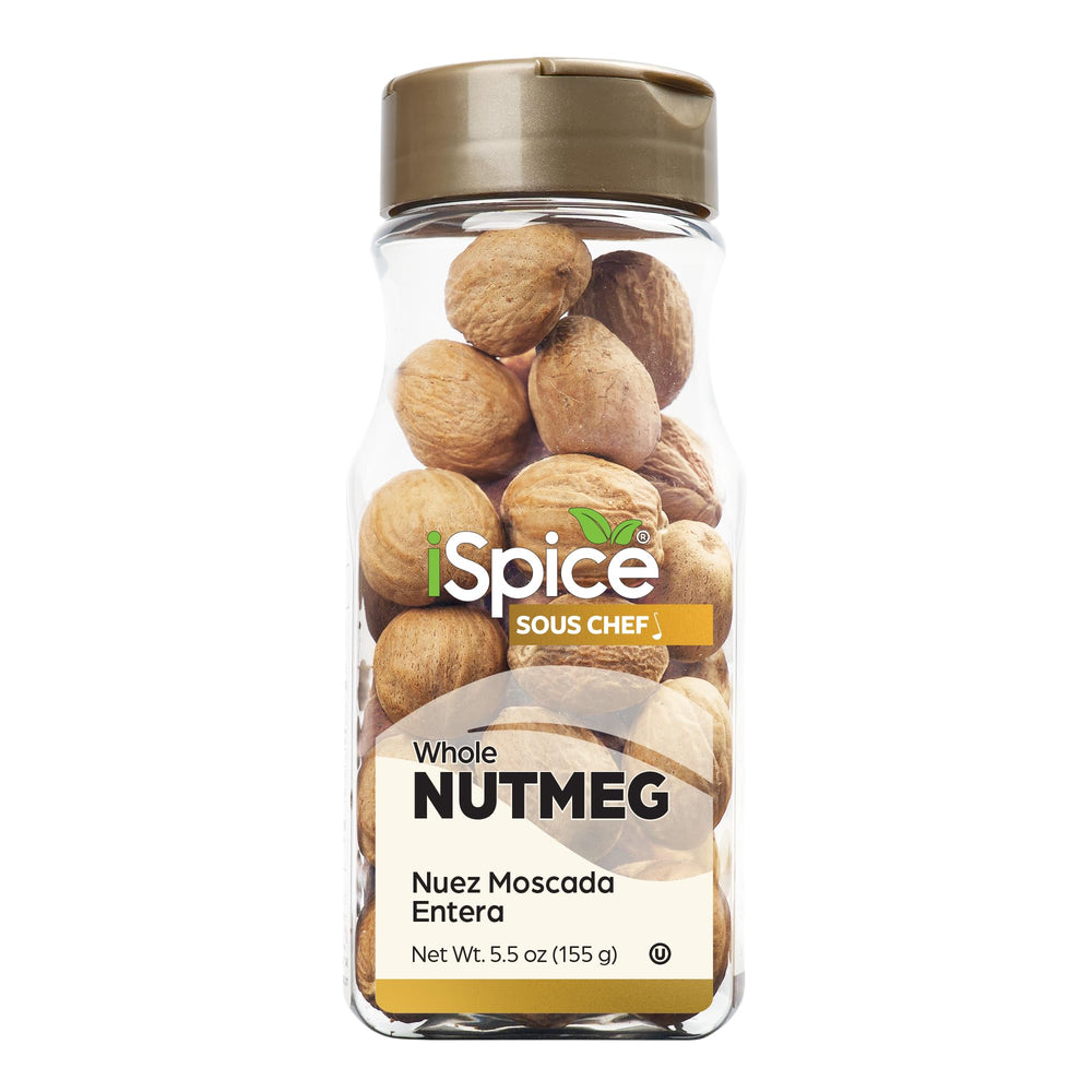 iSpice freshly grated nutmeg enhancing desserts and beverages