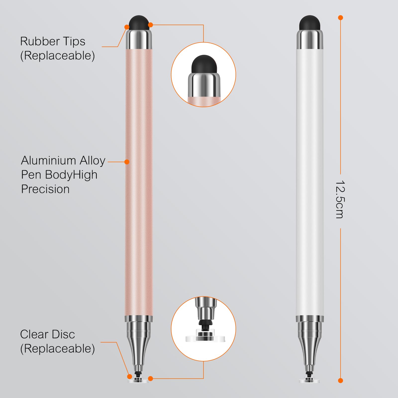 Isvo stylus demonstrating universal compatibility across Android and iOS devices.