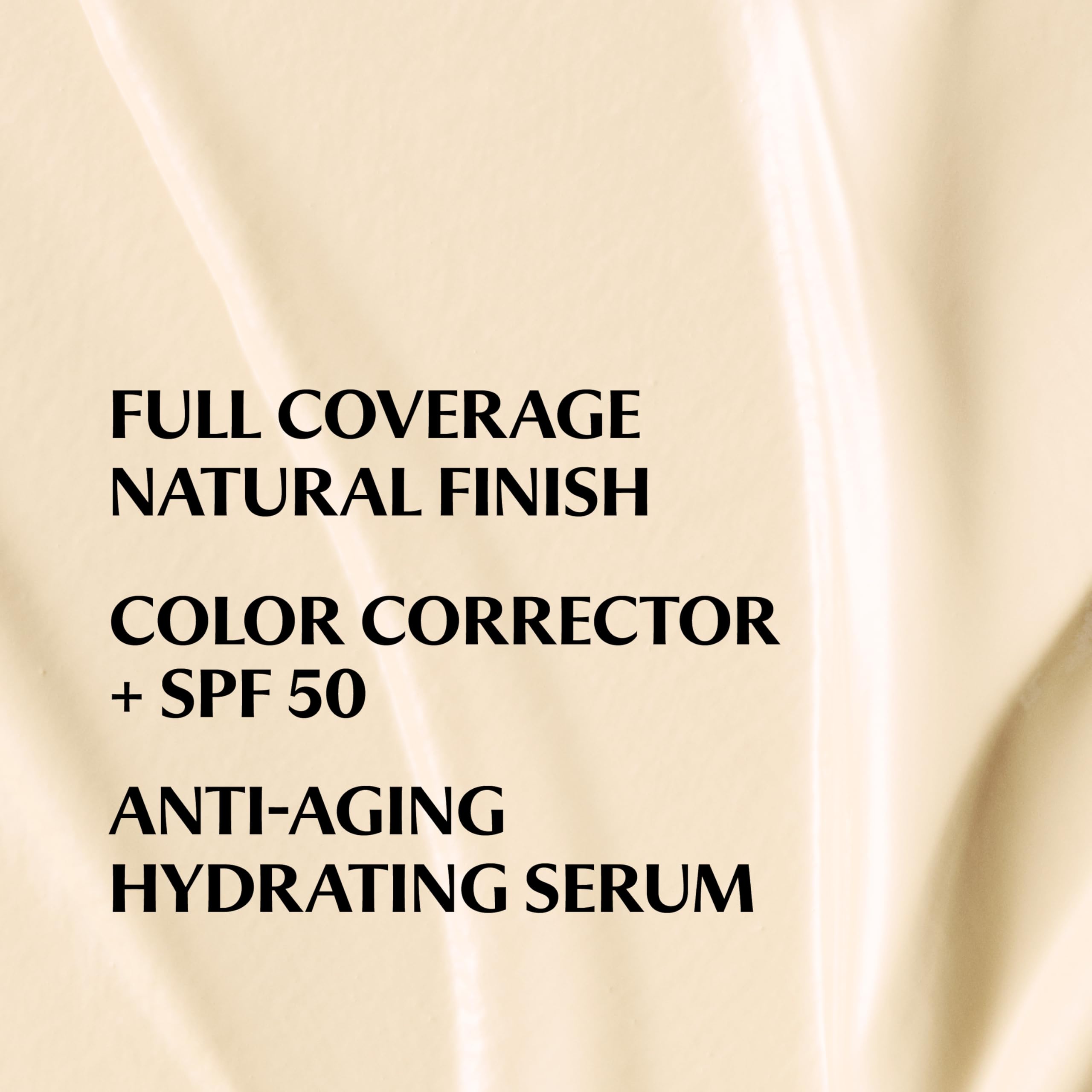 IT Cosmetics CC+ Cream Fair Warm swatches on arm displaying color correcting pigments