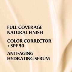 IT Cosmetics CC+ Cream Fair Warm swatches on arm displaying color correcting pigments
