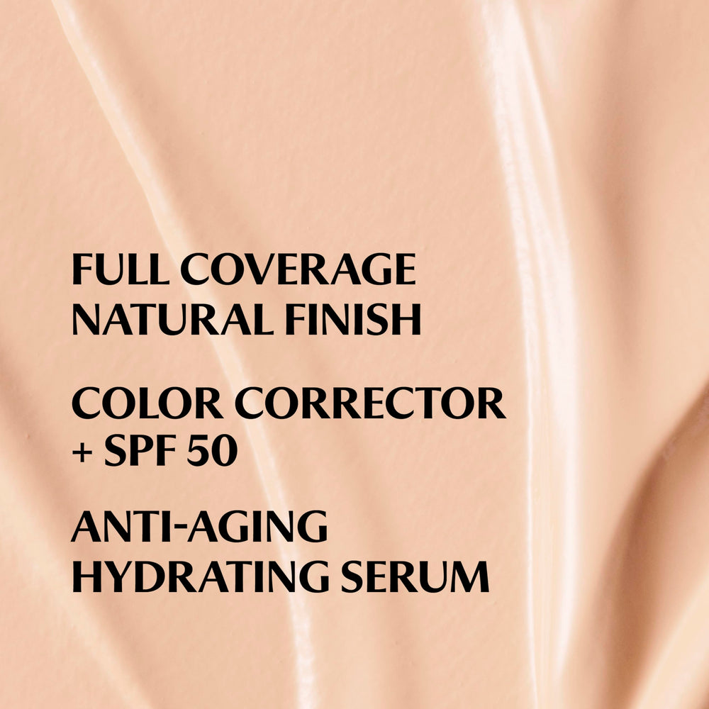 IT Cosmetics CC+ Cream swatch on skin shows natural color correction.