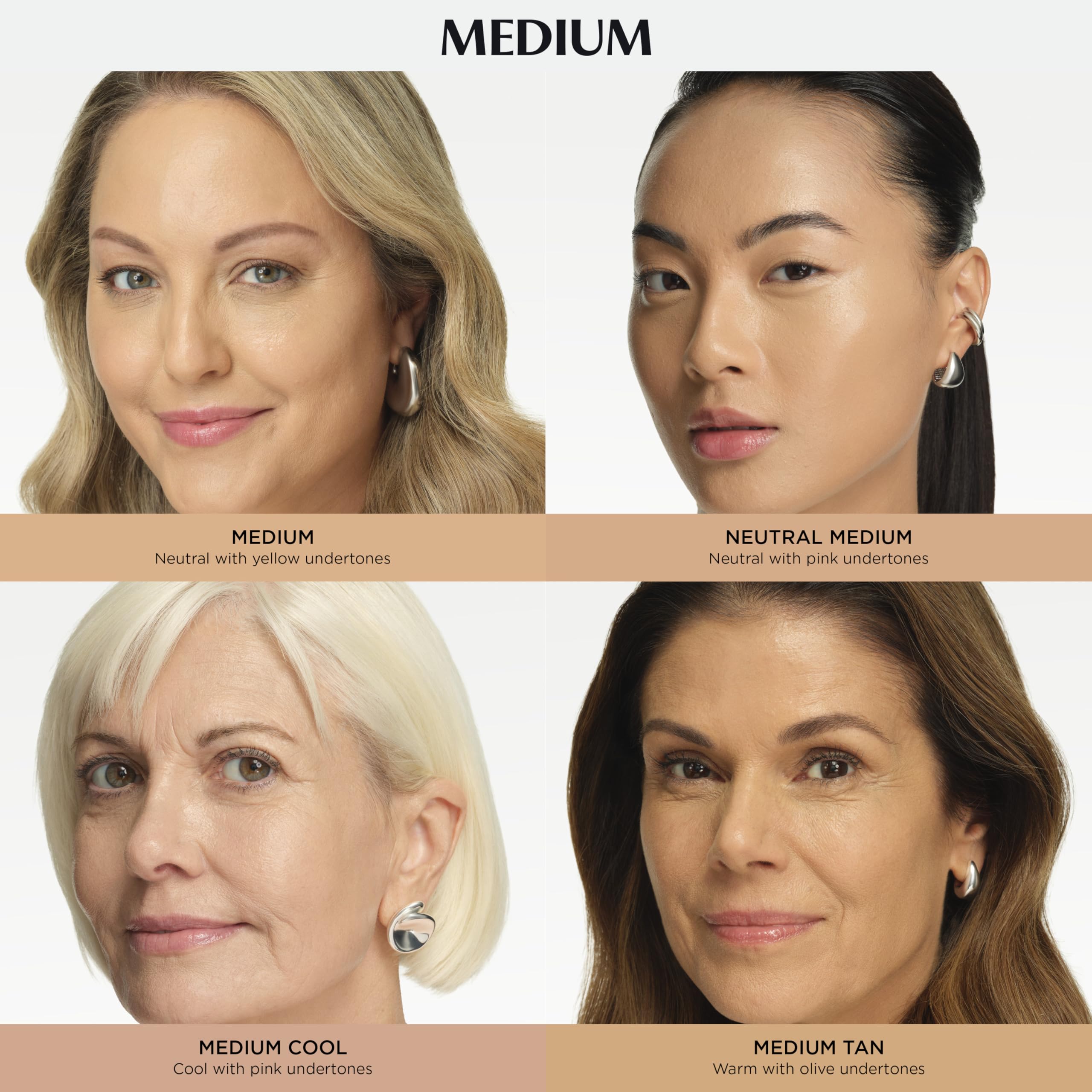 IT Cosmetics CC+ Cream under-eye swatch brightens and conceals.