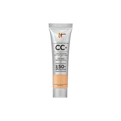 IT Cosmetics CC+ Cream Travel bottle with pump for quick full-coverage on the go