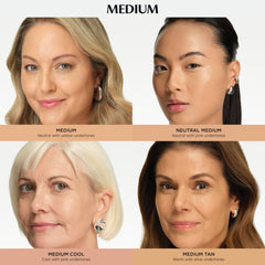 IT Cosmetics CC+ Cream Travel on-skin natural finish looks radiant.