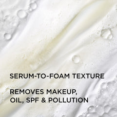 IT Cosmetics Confidence in a Cleanser Travel foam texture in action during cleansing