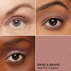 IT Cosmetics Superhero No-Tug Epic Amethyst swatch showing rich purple color.