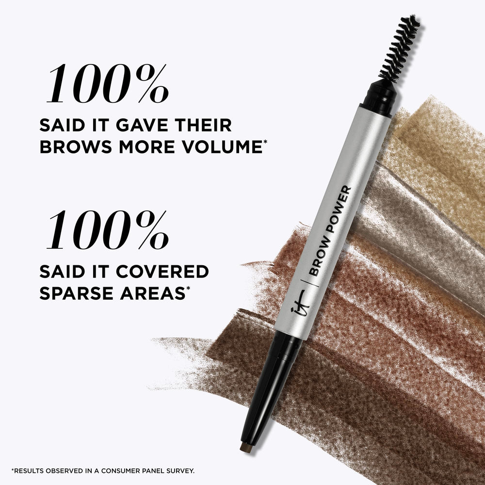 IT Cosmetics Brow Power Eyebrow Pencil Universal Blonde budge-proof finish lasts all day