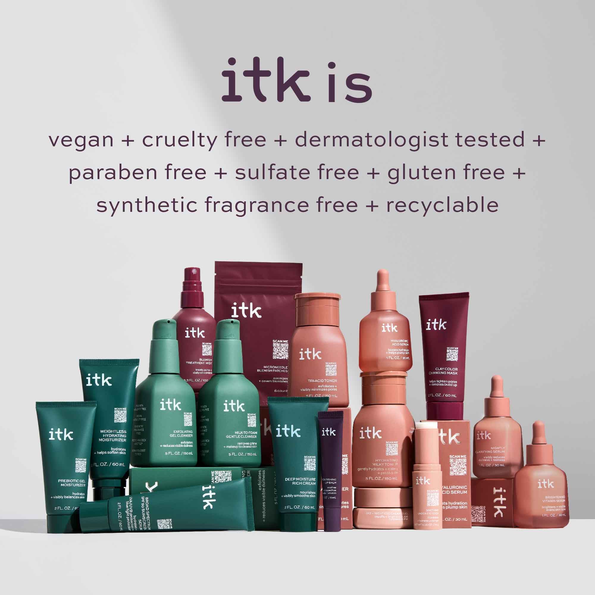 ITK Skincare Caffeine boost helps awaken tired-looking under-eye skin