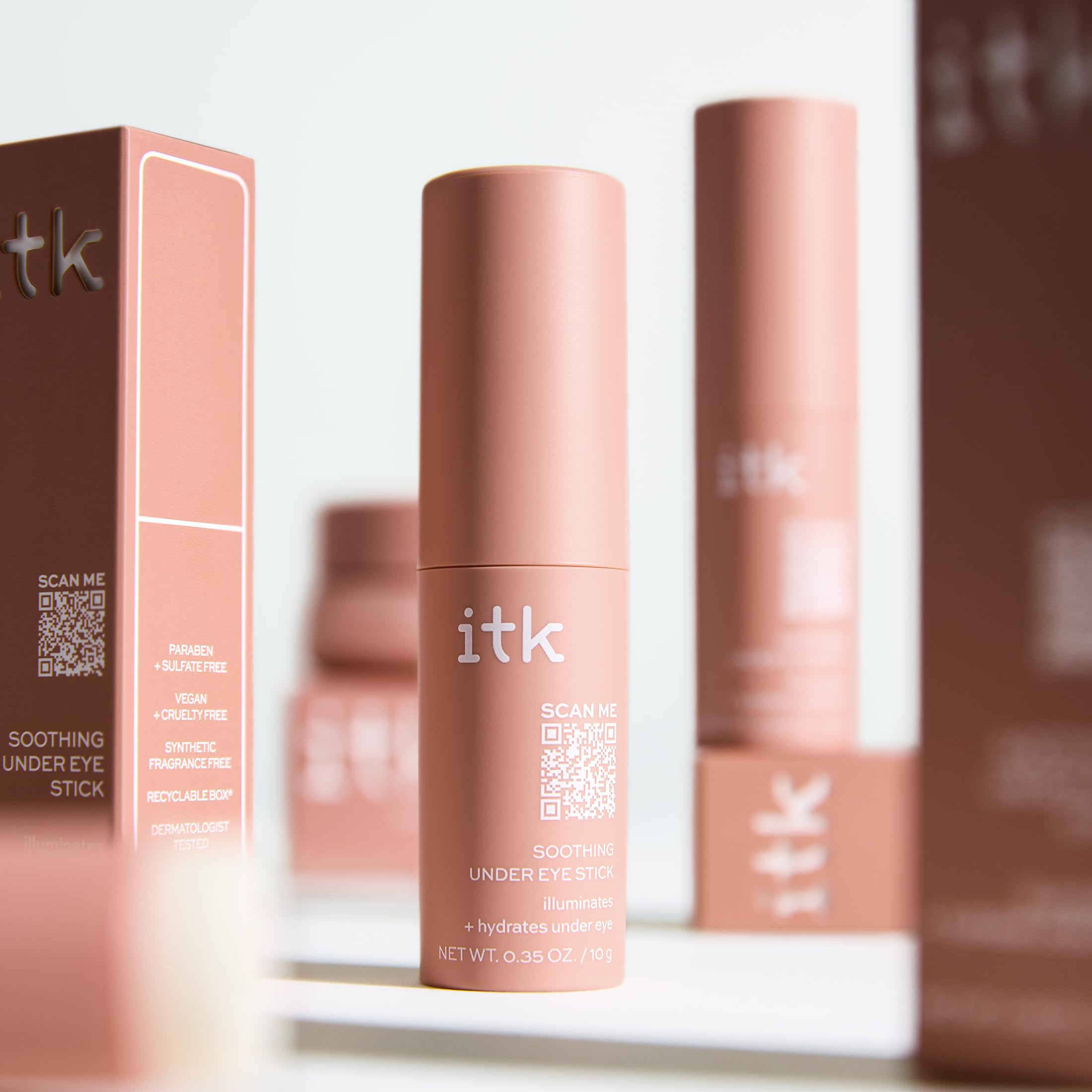 ITK Skincare Under Eye Stick supports brighter skin tone with natural ingredients