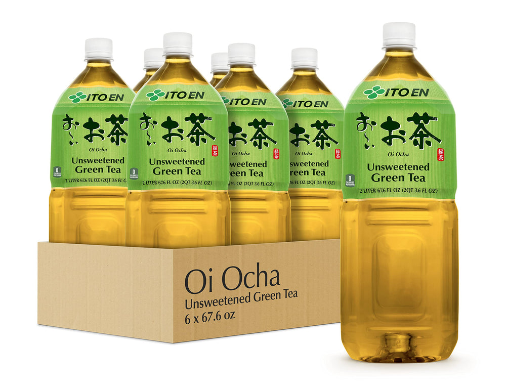 ITO EN Oi Ocha bottle front view, sugar-free zero-calorie refreshment