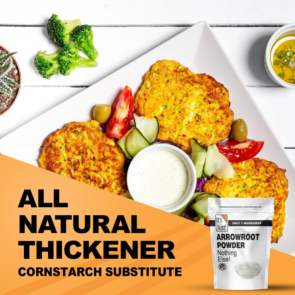 It's Just Arrowroot Powder sauce thickener ideal for gravies and glazes.