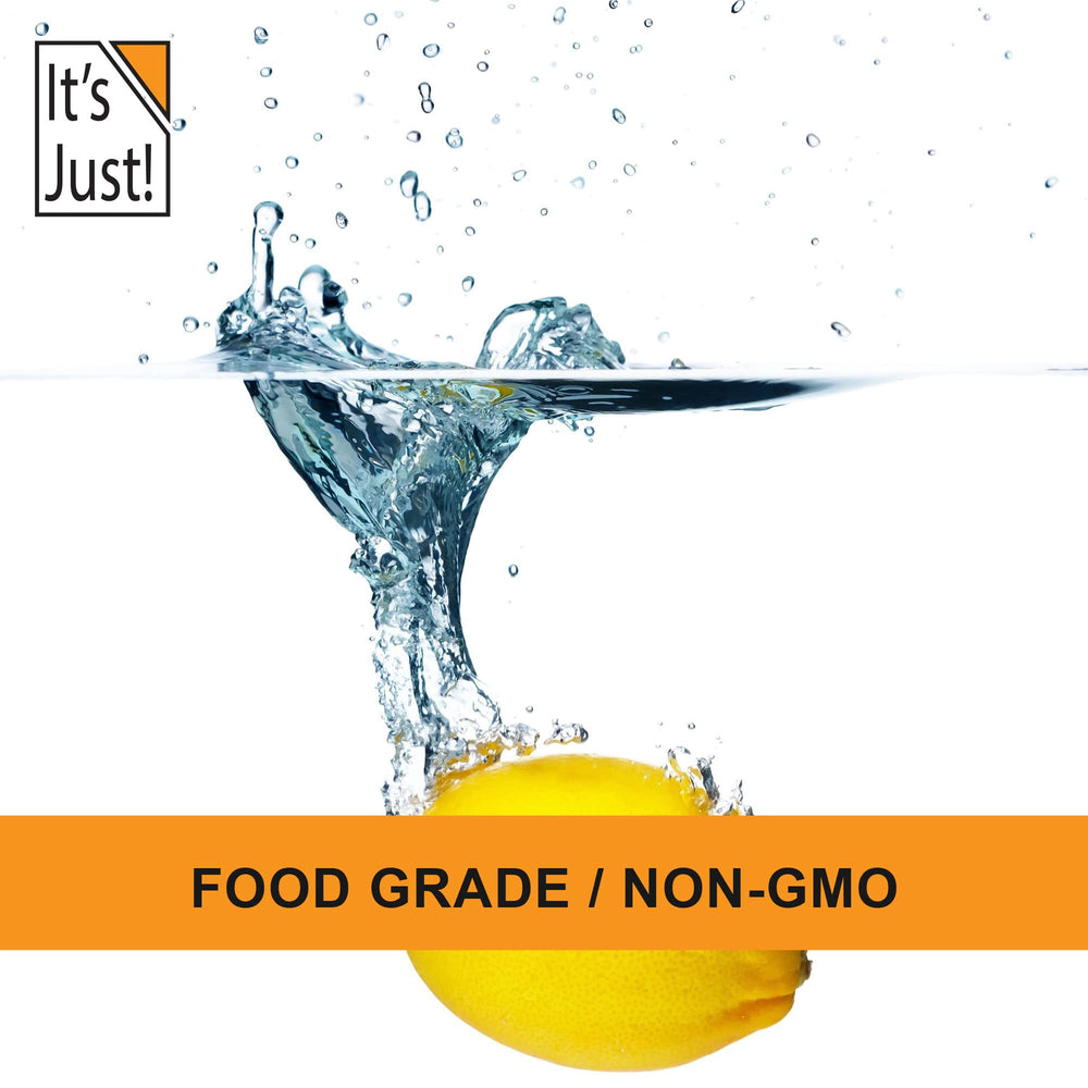It's Just! Citric acid powder supports simple preservation tasks in recipes