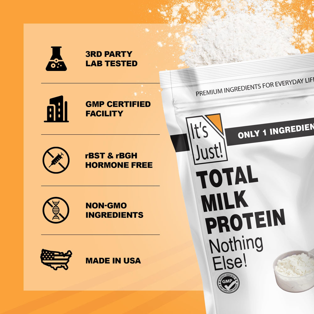 It's Just! MPC-85 GLP-1 friendly formula, no hormones.