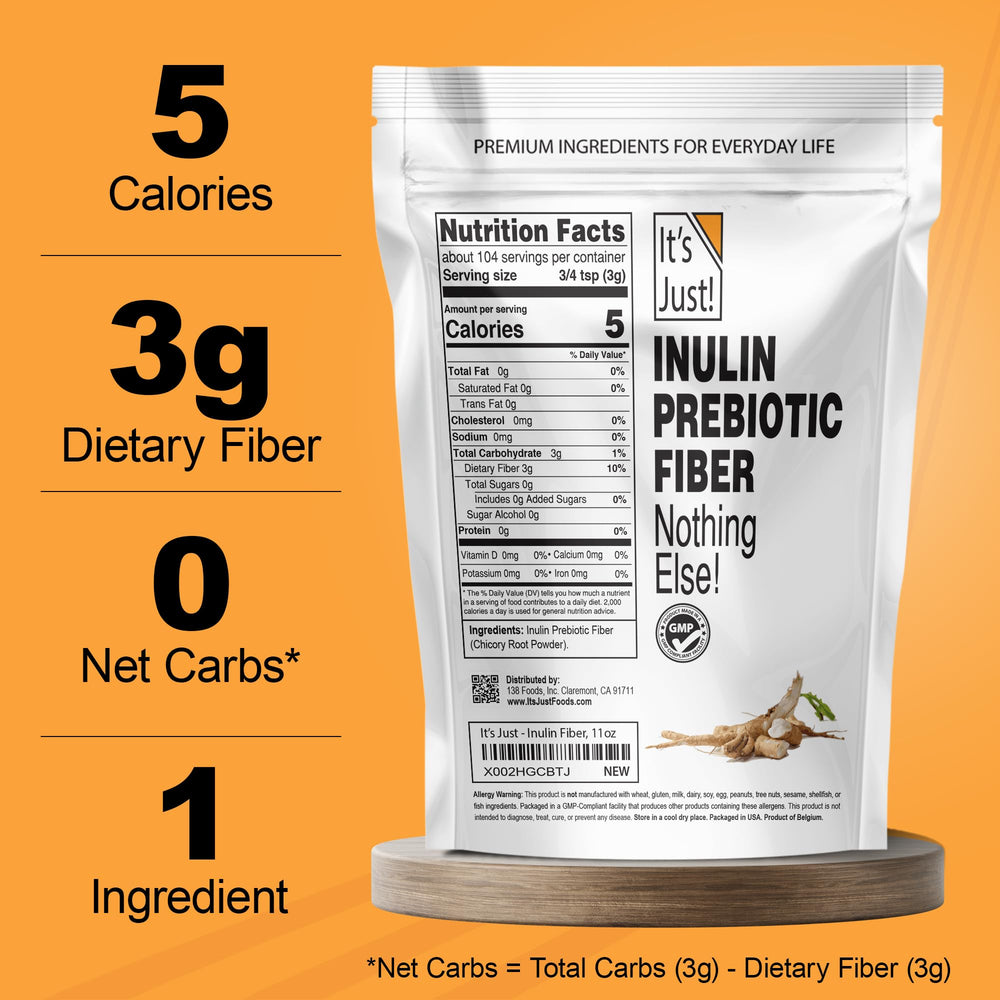Its Just smoothie with inulin demonstrates convenient daily integration.