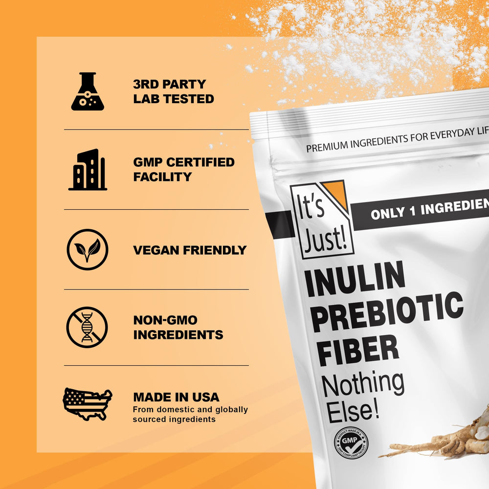 Its Just vegan keto-friendly fiber supports plant-based nutrition.