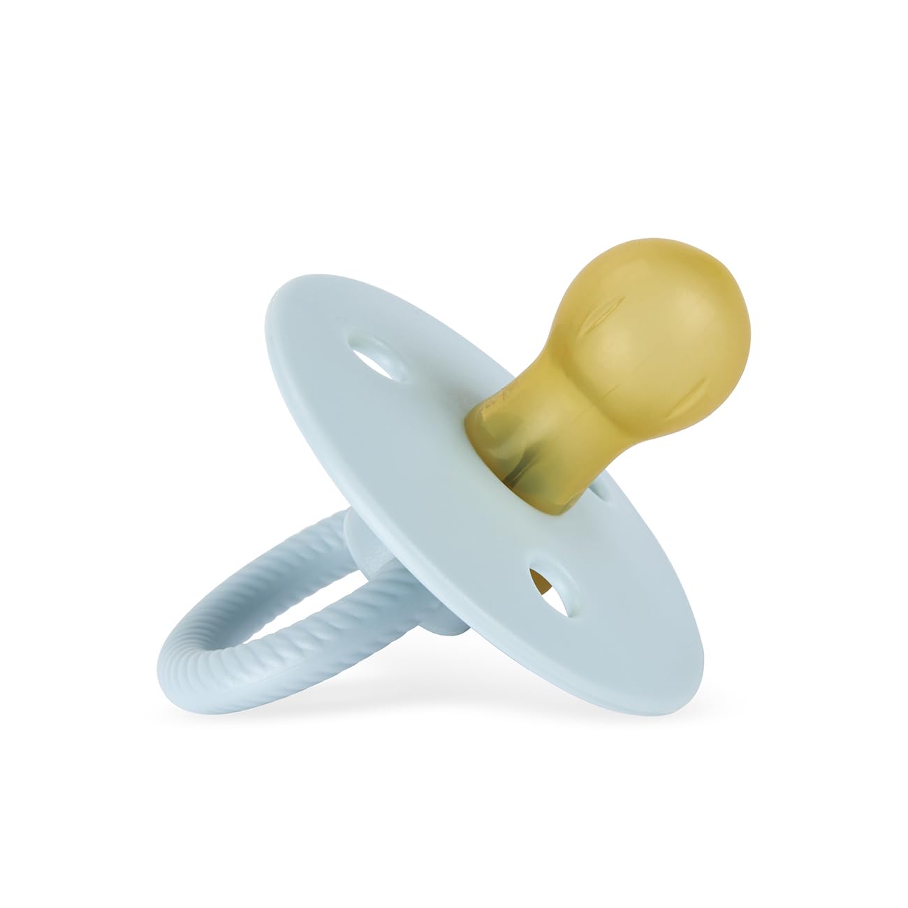 Itzy Ritzy shield with air holes and cable-style handle for chic safety.