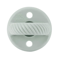 Two vent holes on Itzy Ritzy pacifier for enhanced airflow safety