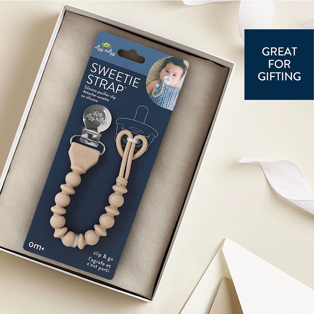 Itzy Ritzy toast color clip blends style with practicality for everyday outfits