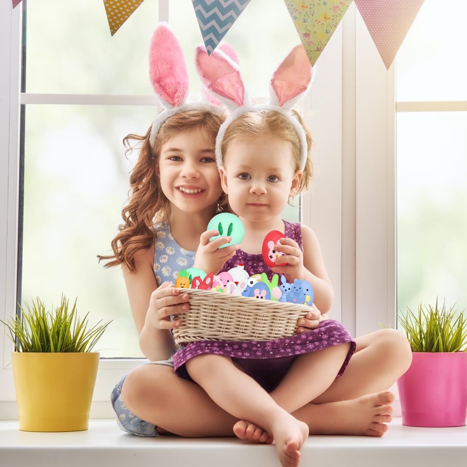 IUULOB Easter Mochi Squishy carrot-design invites playful sharing