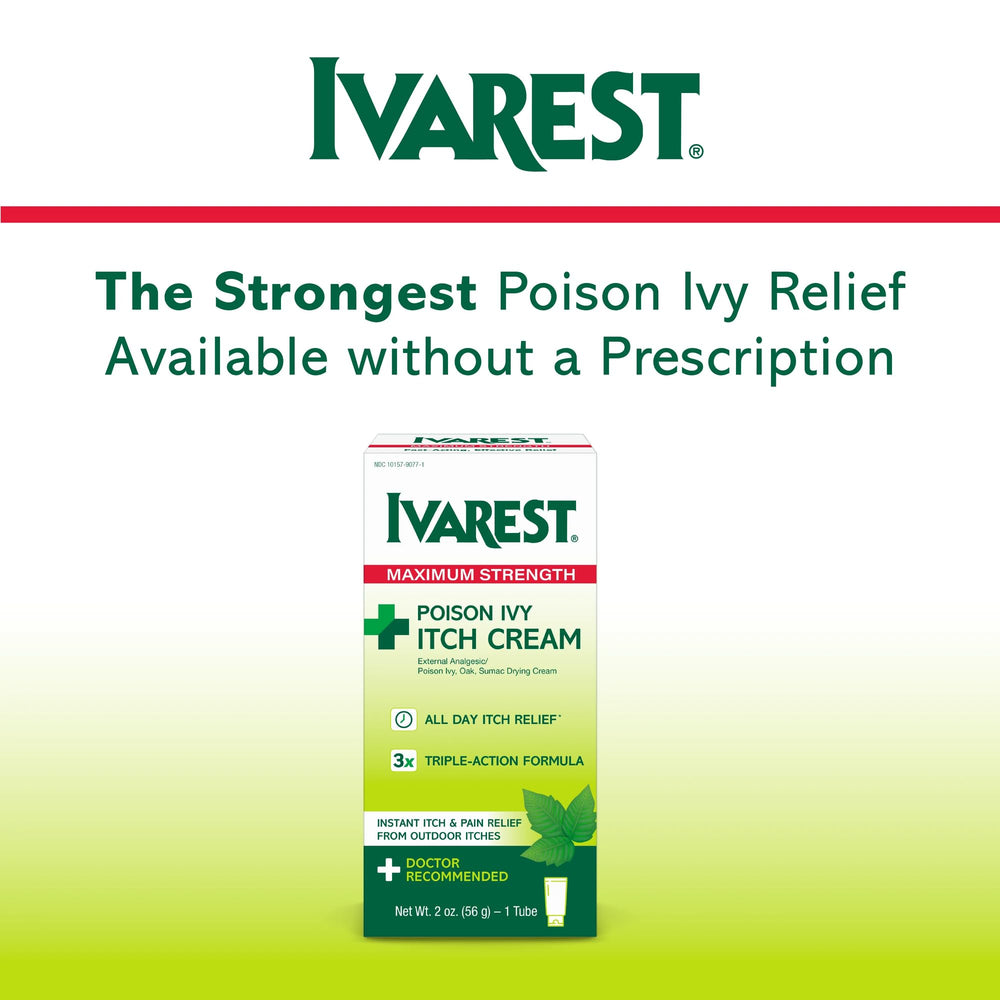 Ivarest cream applied on skin demonstrates simple, quick coverage.