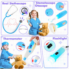 IVENRXIU otoscope prop for realistic patient exams in play
