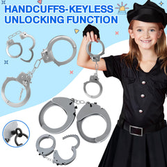 IVENRXIU Police Toys police badge adds authentic dress up detail.