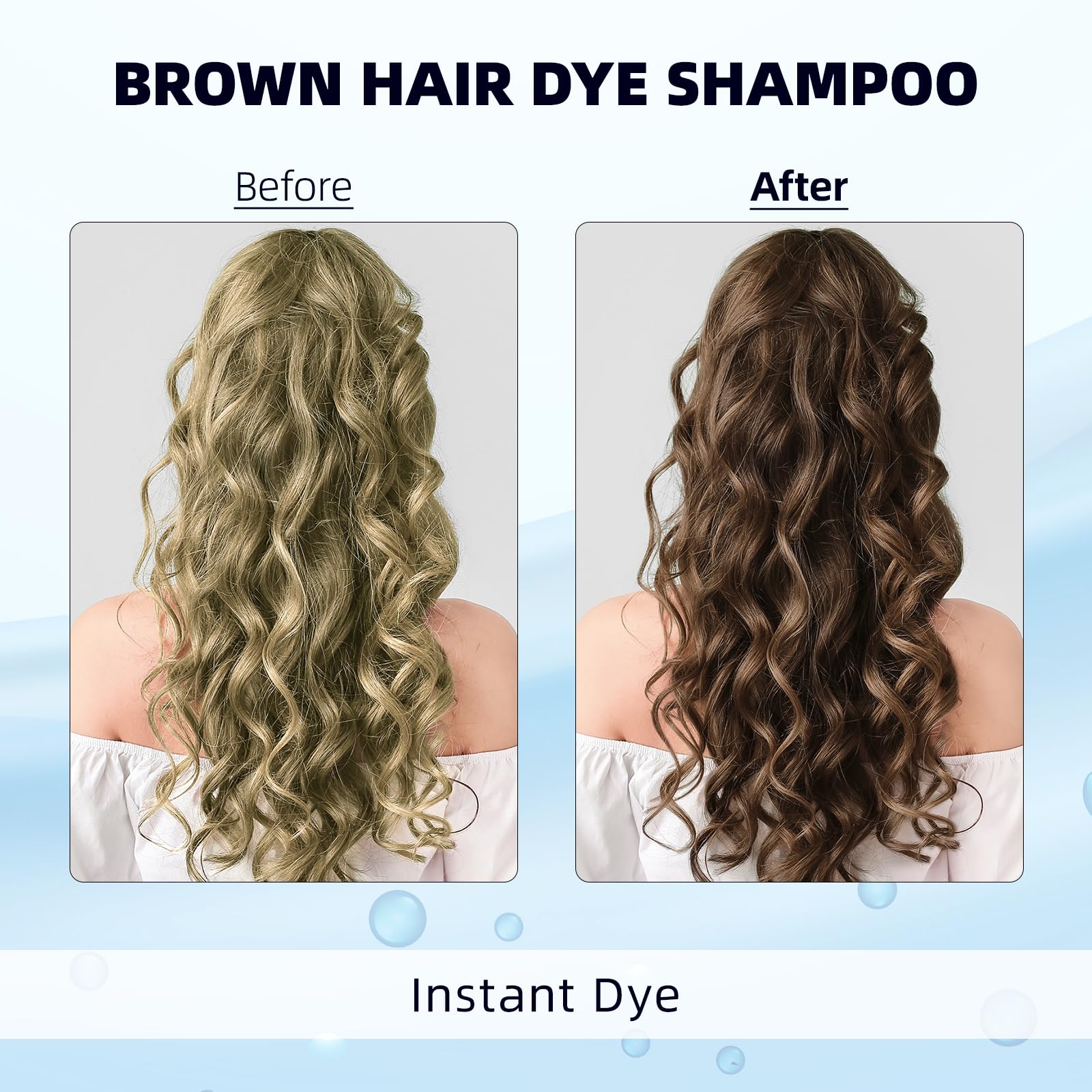 Ivnil 3-in-1 hair color shampoo offering convenient at-home coloring