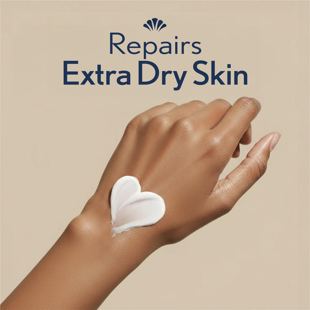 Ivory hand and body lotion daily-use friendly application scene.