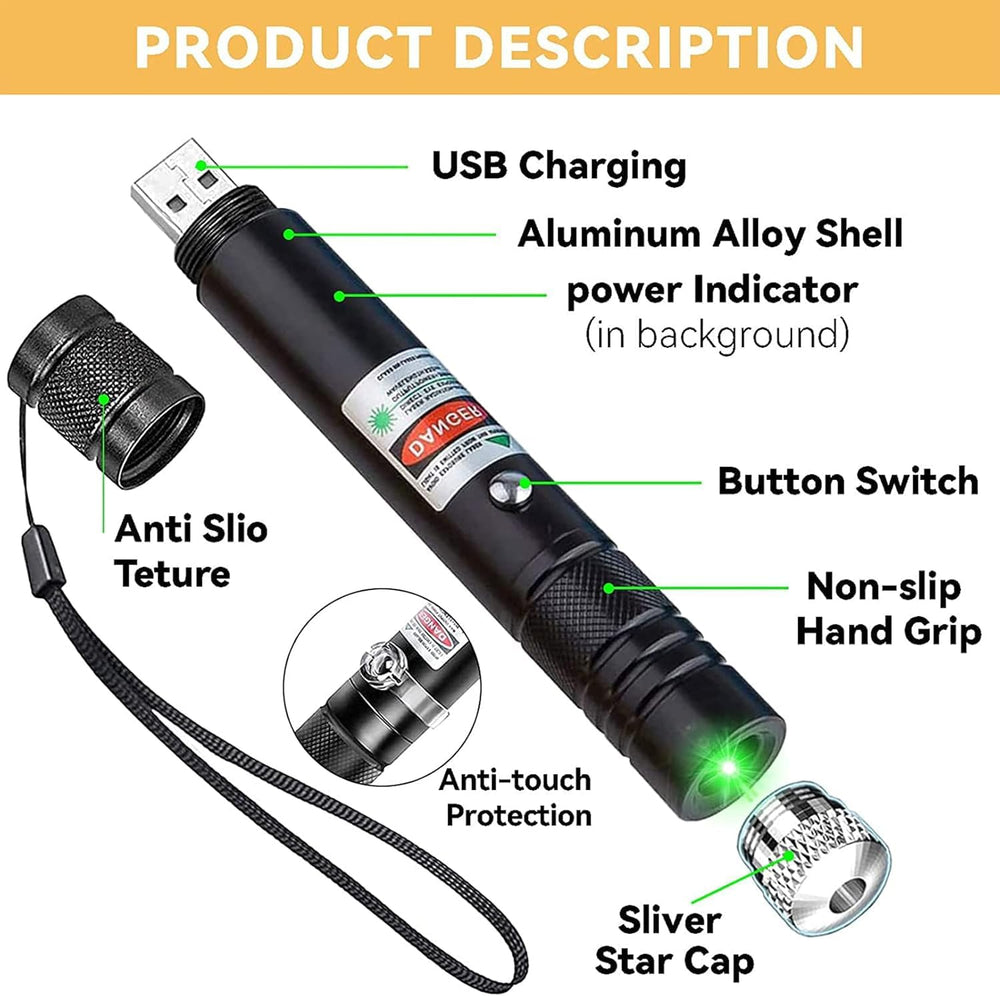 IVVTRYI USB-rechargeable port enables easy recharging for on-the-go use.