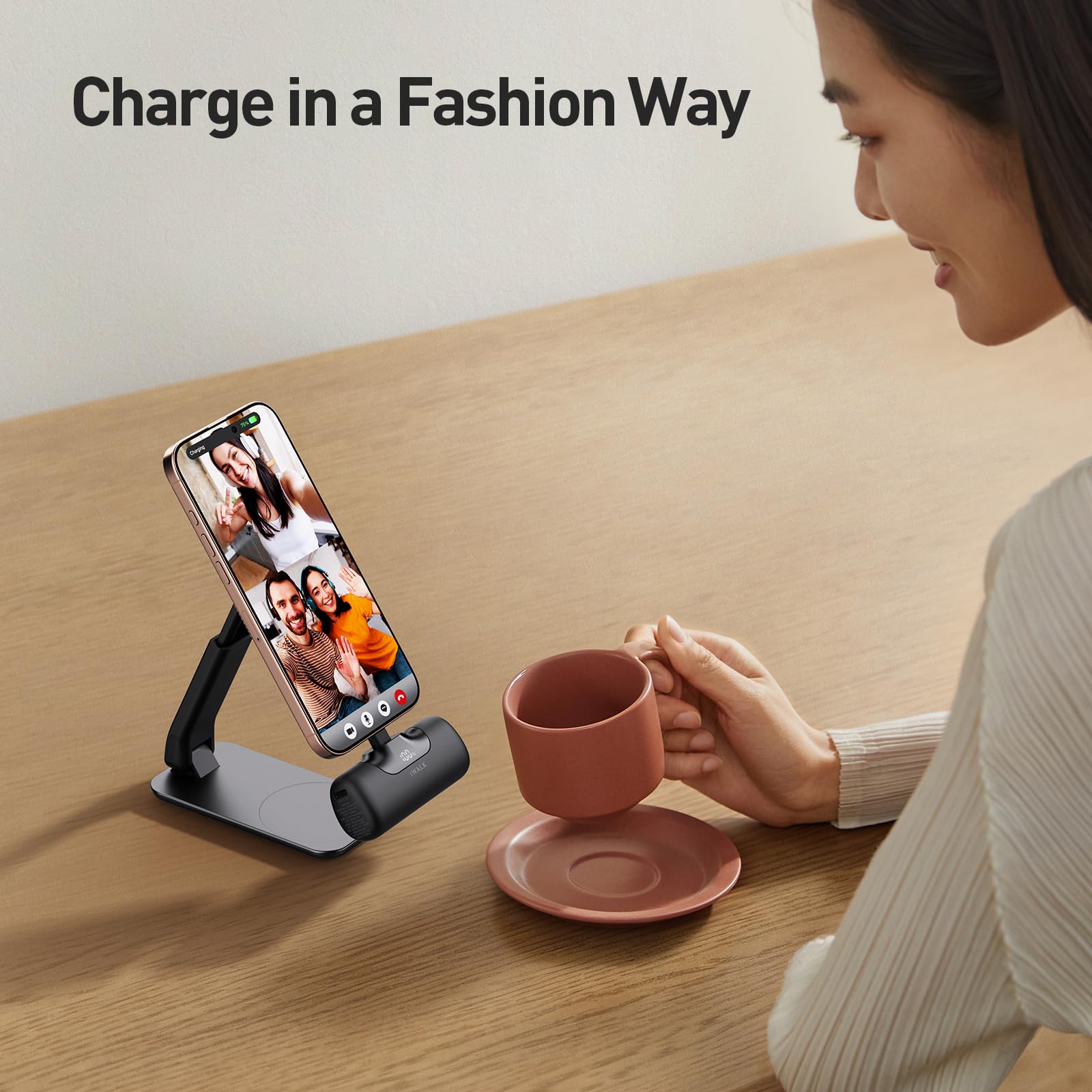 iWALK broad device compatibility with iPhone, iPad and Android smartphones.