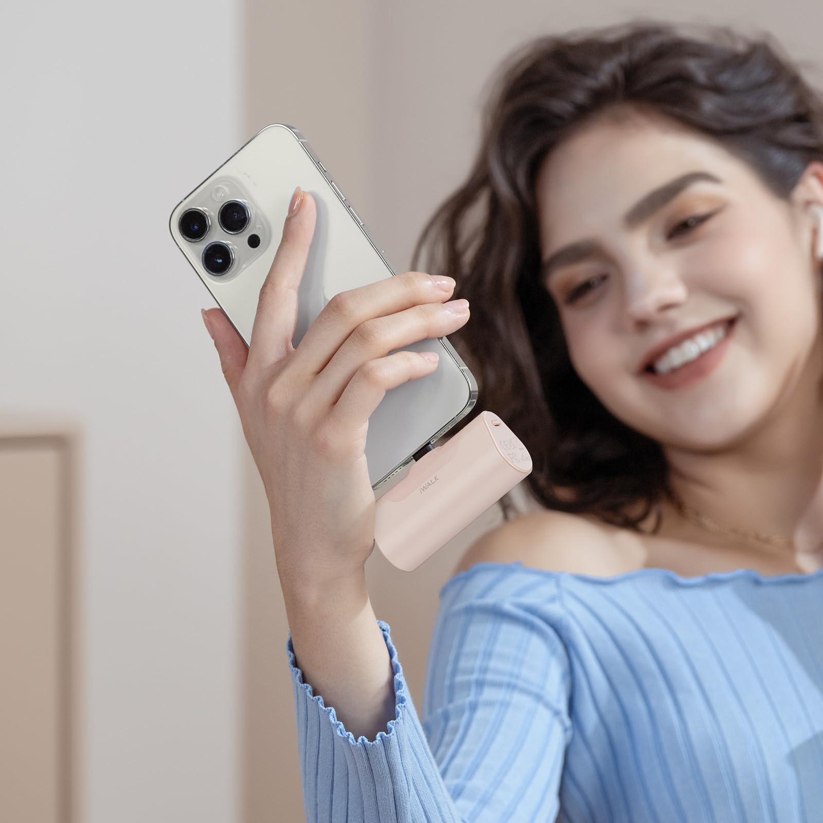 iWALK broad compatibility covers iPhone Android AirPods and more