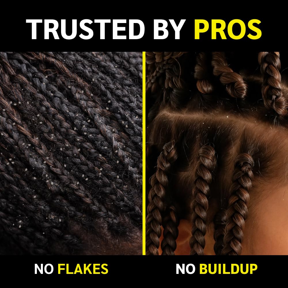 IWELL Signature Loc Star Gel being applied for neat styling