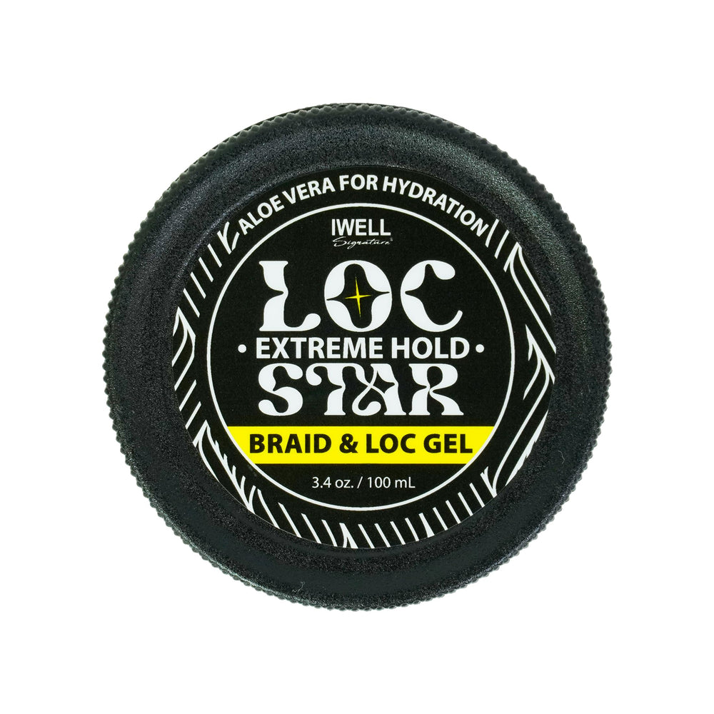 IWELL Signature Loc Star Gel close-up highlighting gel texture for hair