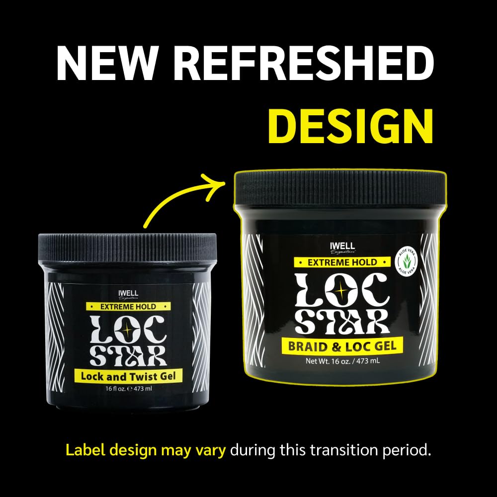 IWELL Signature Loc Star Gel packaging emphasizes a minimal ingredient formula