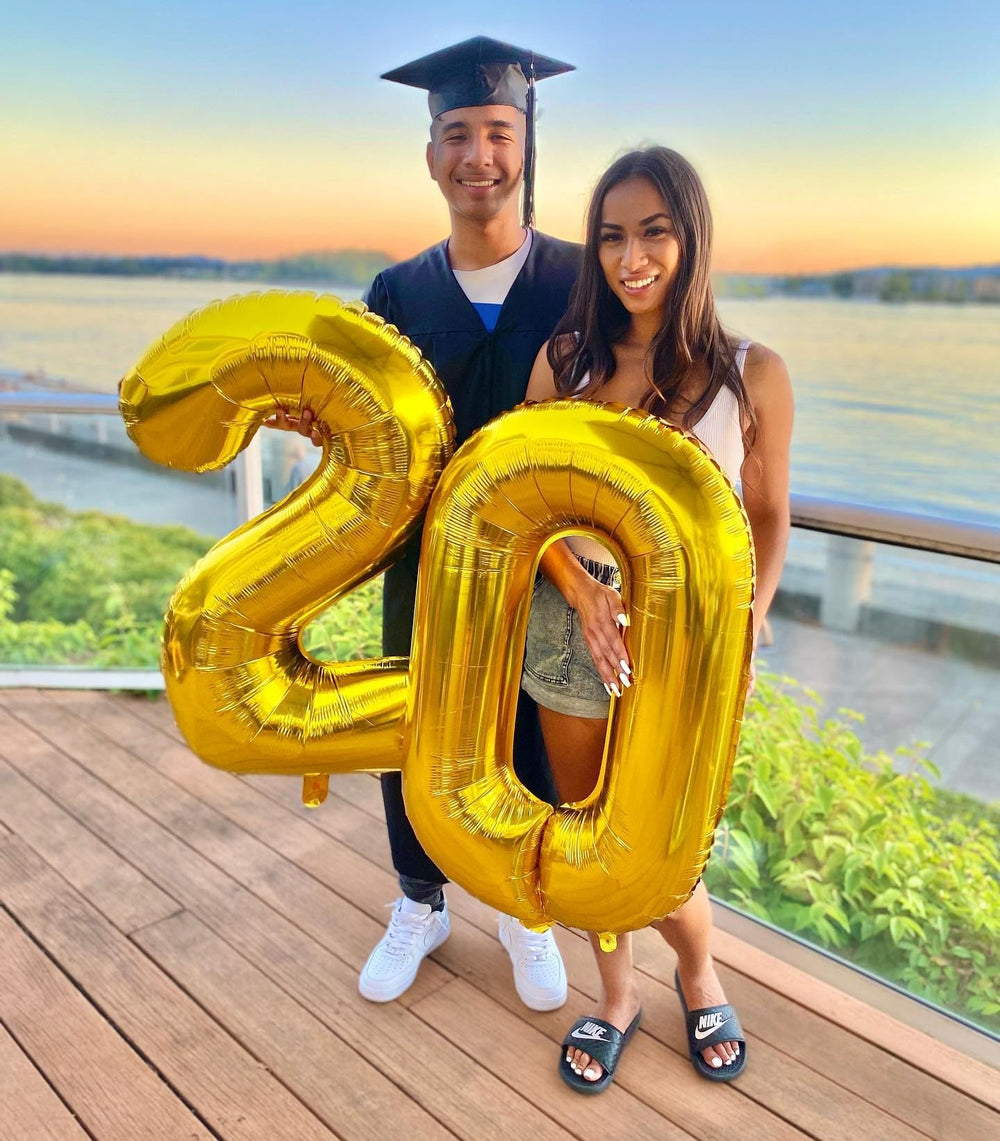IWERP 60th balloon adds a luxe touch to anniversaries.