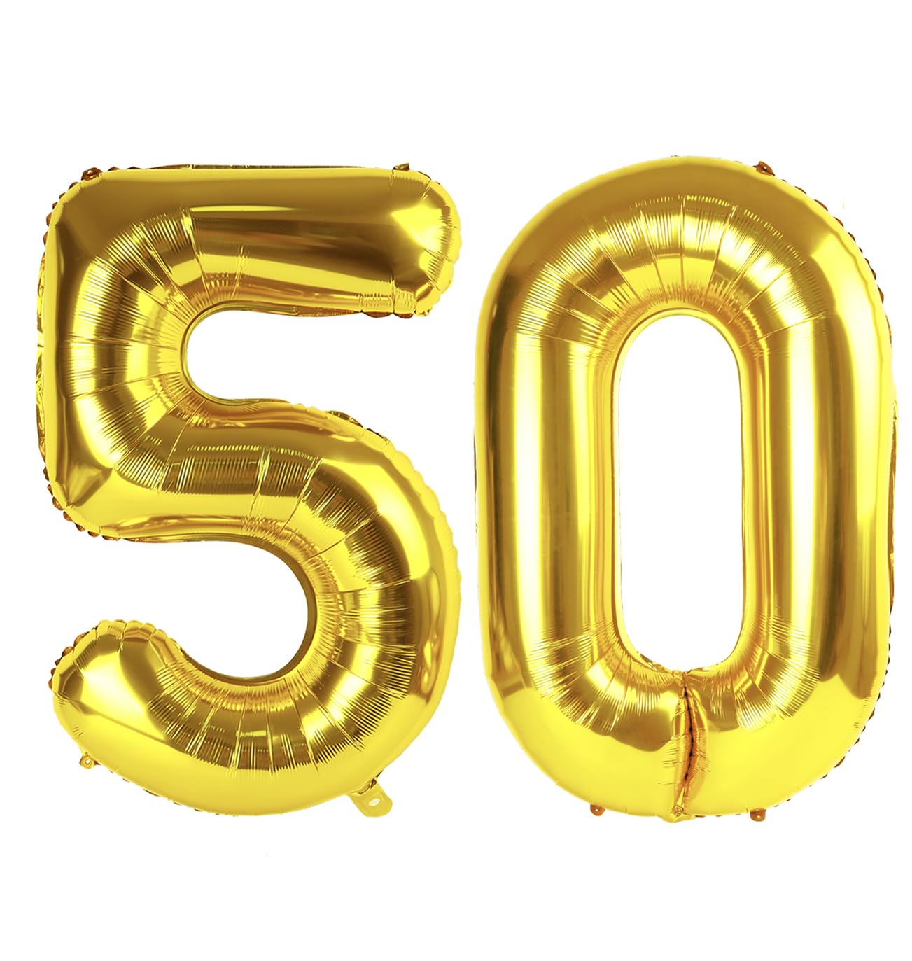IWERP gold-number-50-balloon-40-inch for a striking birthday photo backdrop.