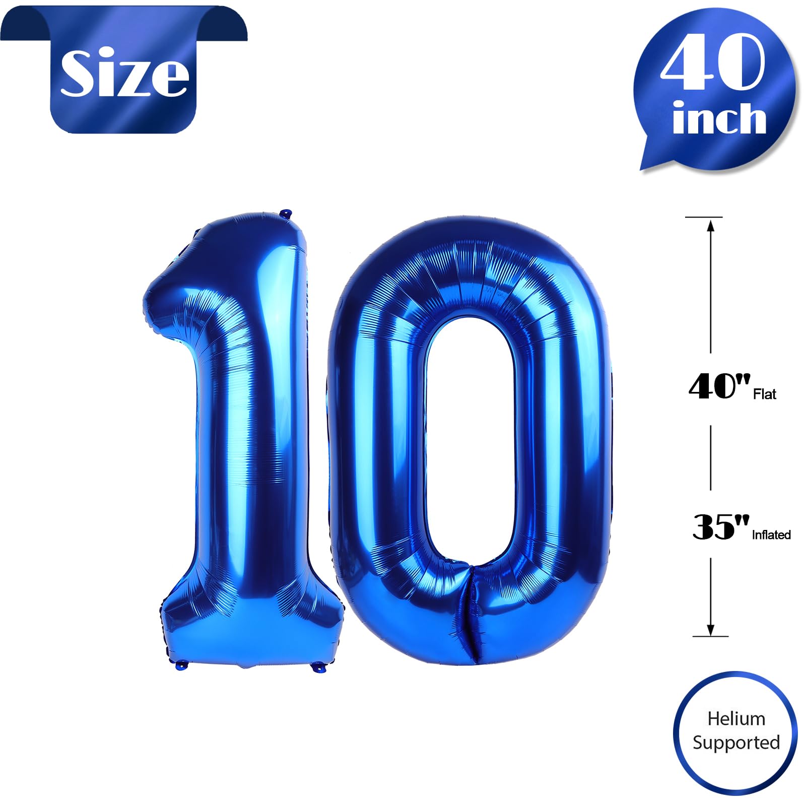IWERP navy blue 10 prop ideal for photos and milestones.