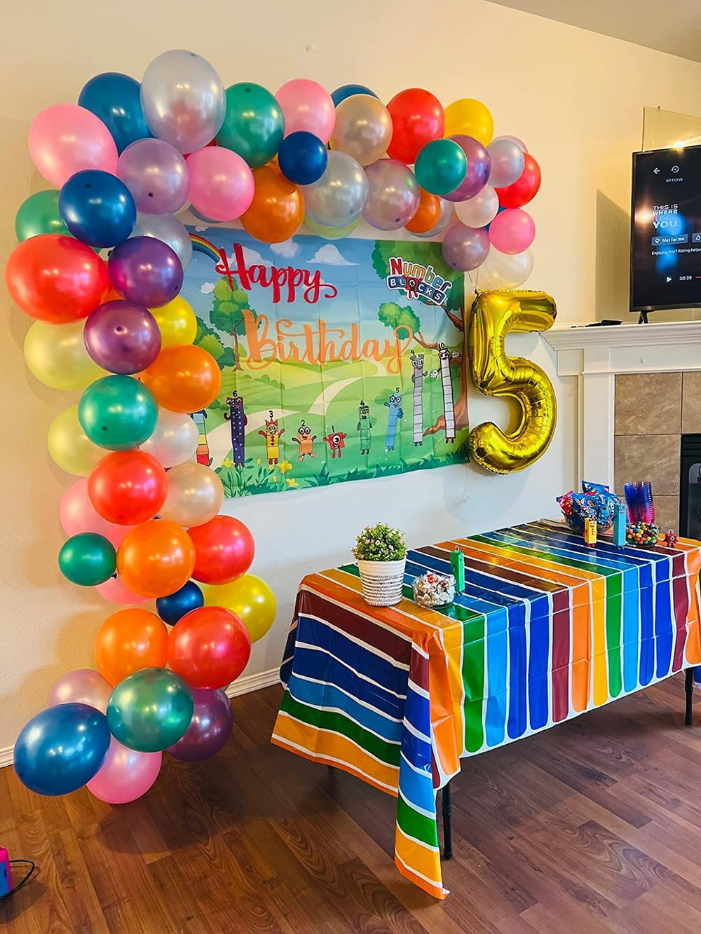 IWERP party decor balloon 5 for stylish photos and memory-worthy moments