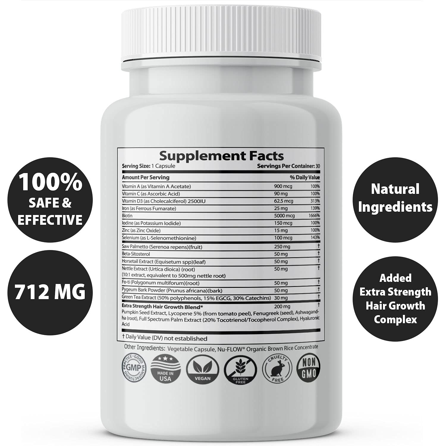 Finanutride capsules close-up showing texture and daily-use consistency