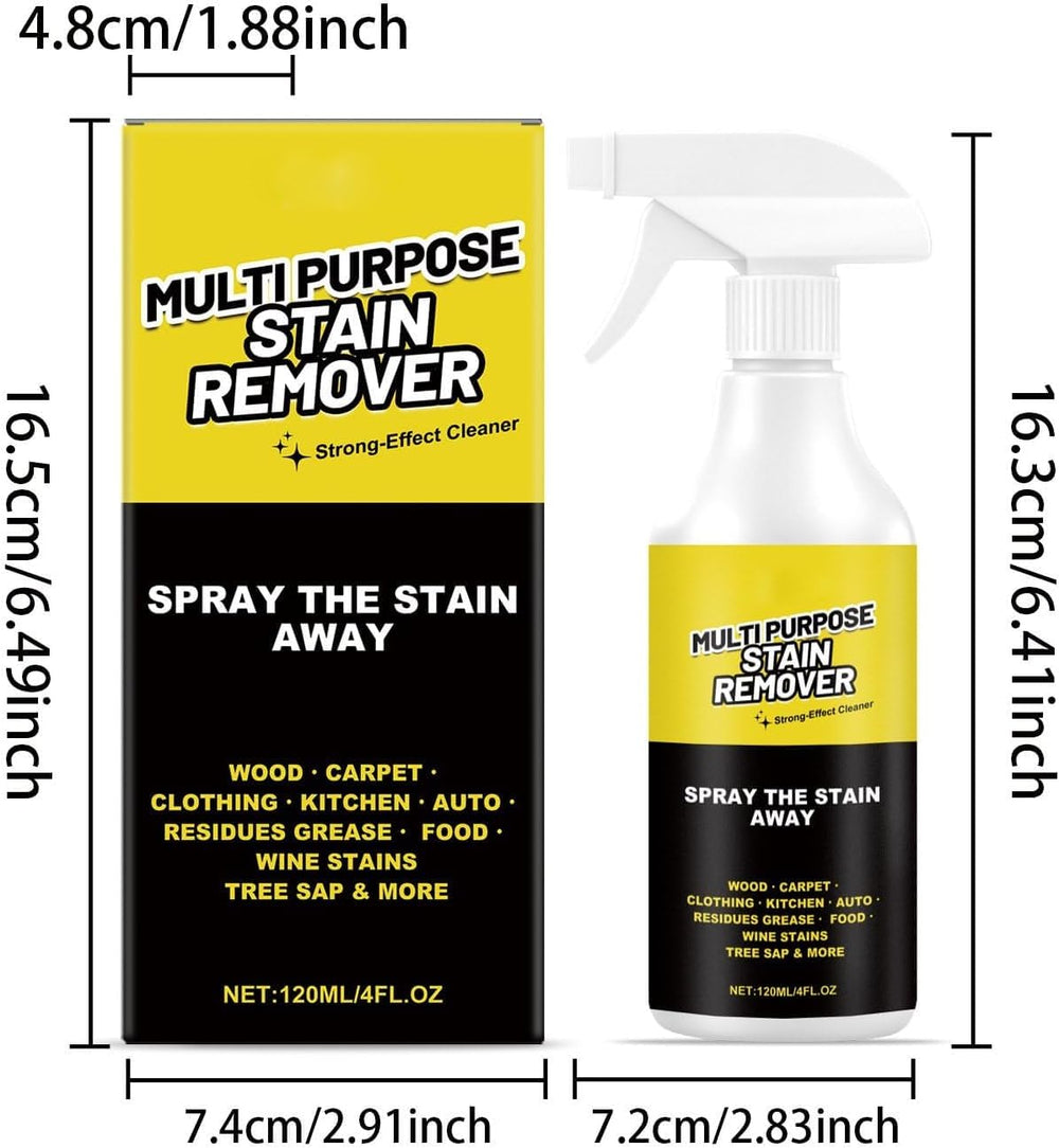 iYanoc AlienPower Spray mist dispensing demonstrates quick-acting grime removal.