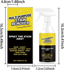 iYanoc AlienPower Spray mist dispensing demonstrates quick-acting grime removal.