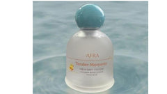 Ioly's Tender Moments bottle in hand for easy, gentle application.