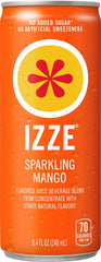 IZZE Dawn Clementine can close-up, bright citrus refreshment on the go.