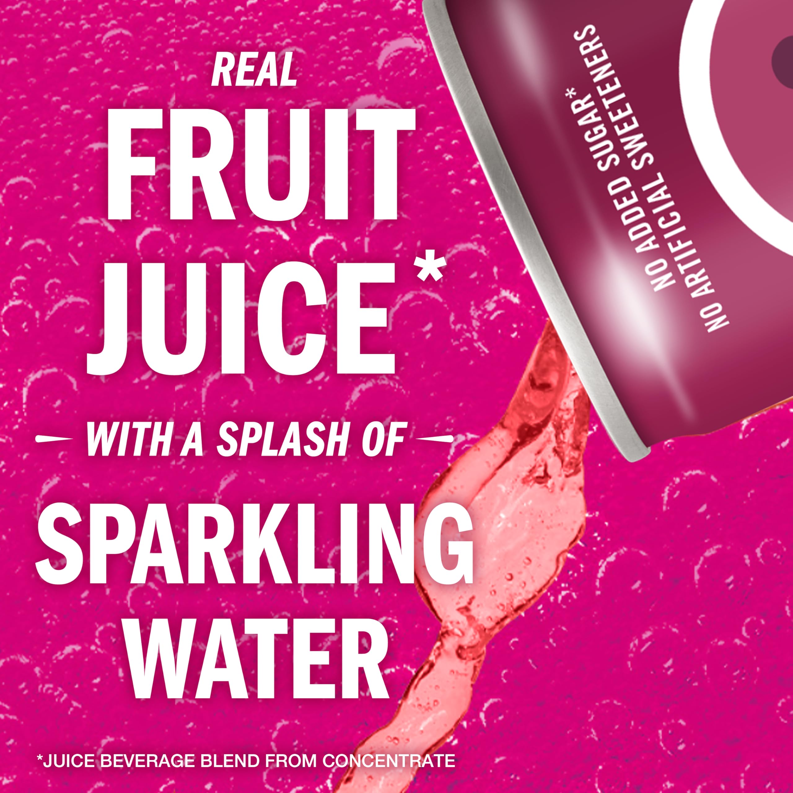 IZZE label emphasizes non-GMO and no added sugar for mindful sipping.