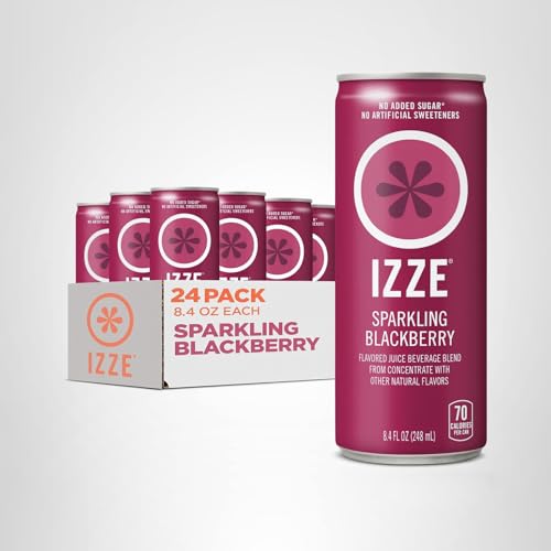 IZZE pack on table signals easy weekend refreshment.