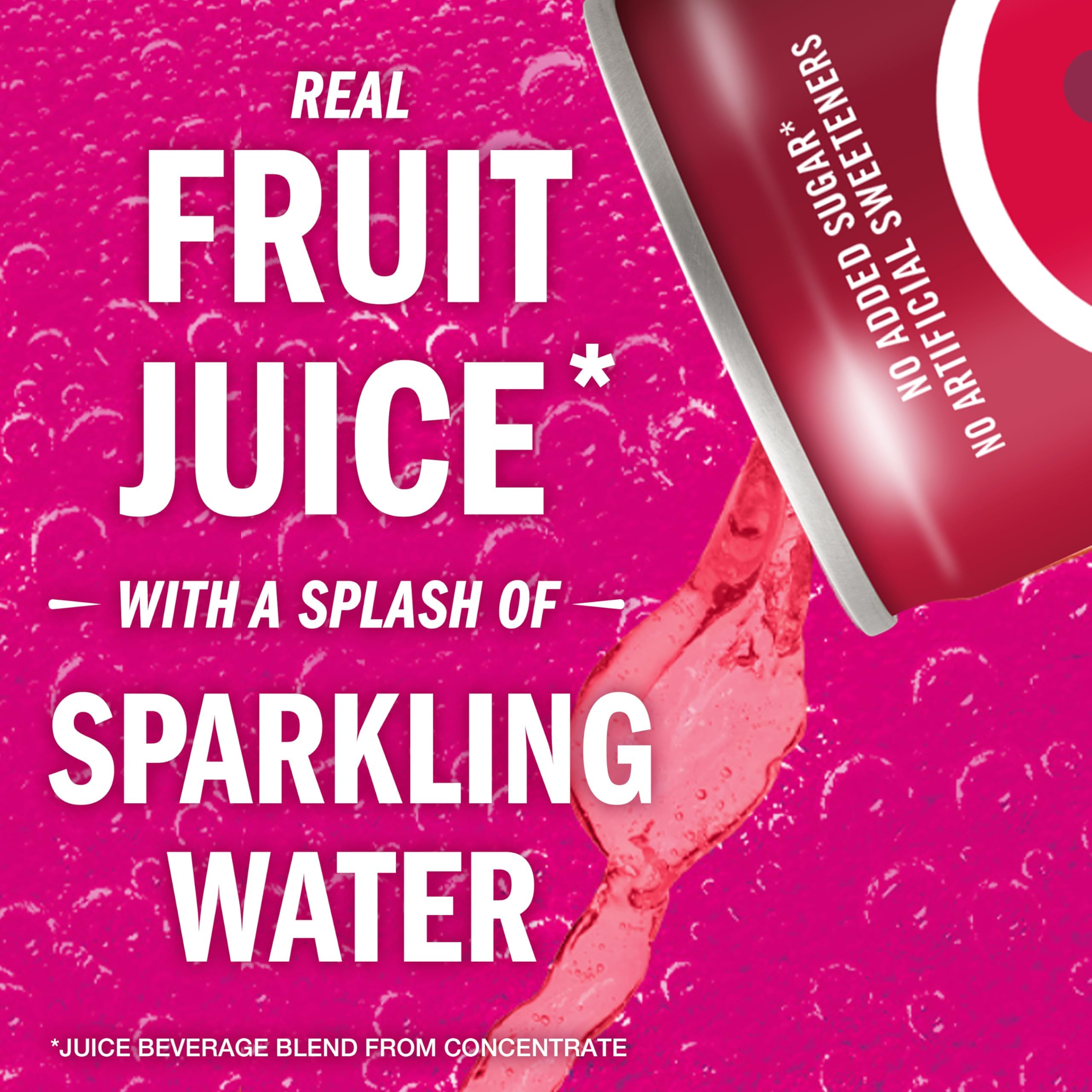 IZZE Pomegranate label closeup emphasizes non-GMO ingredients and no added sugar.