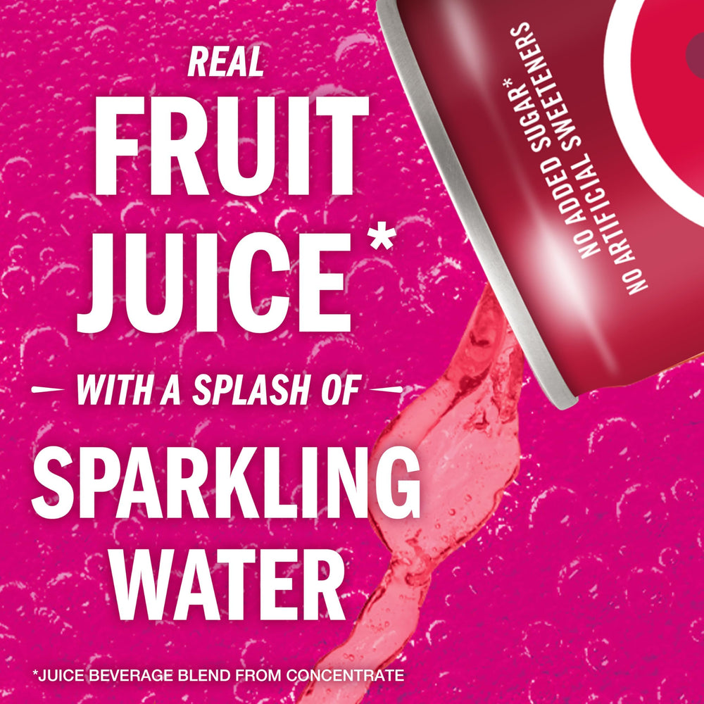 IZZE Pomegranate label closeup emphasizes non-GMO ingredients and no added sugar.