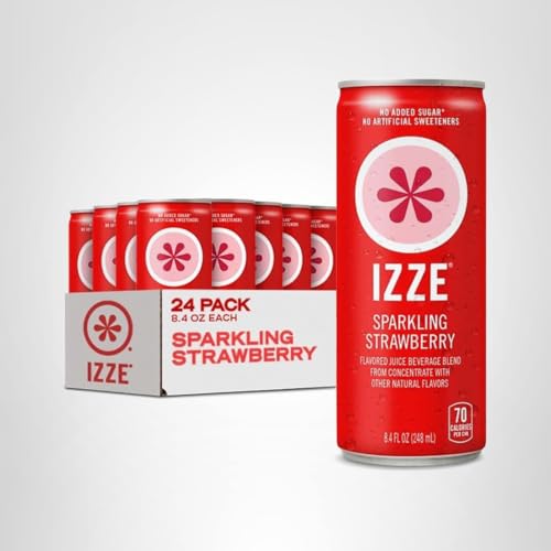 IZZE strawberry option ideal for outdoor picnics